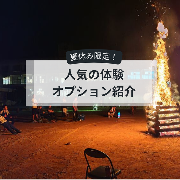 人気の体験 オプション紹介