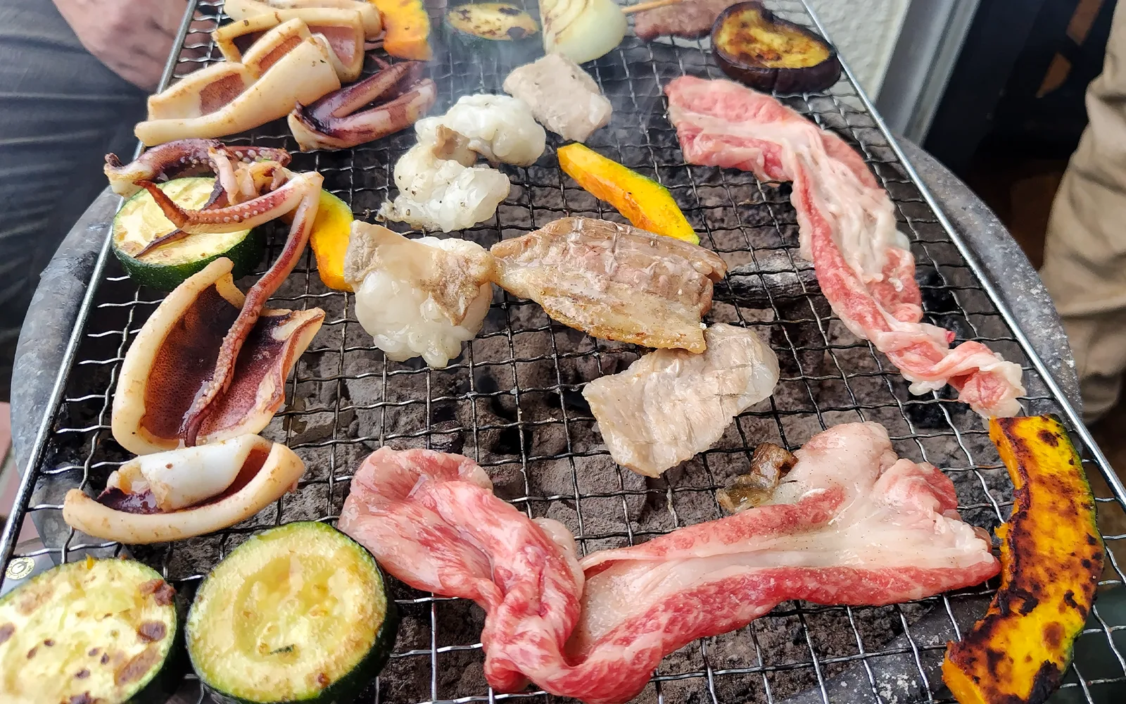 BBQの料理
