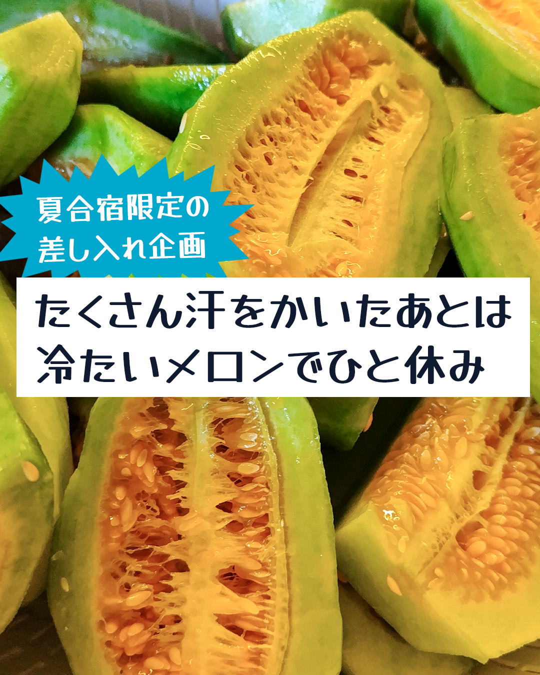 網干メロンを楽しむ子どもたち